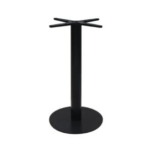 Βάση τραπεζιού  μεταλλική σε μαύρη απόχρωση Φ 40 x 108 εκ